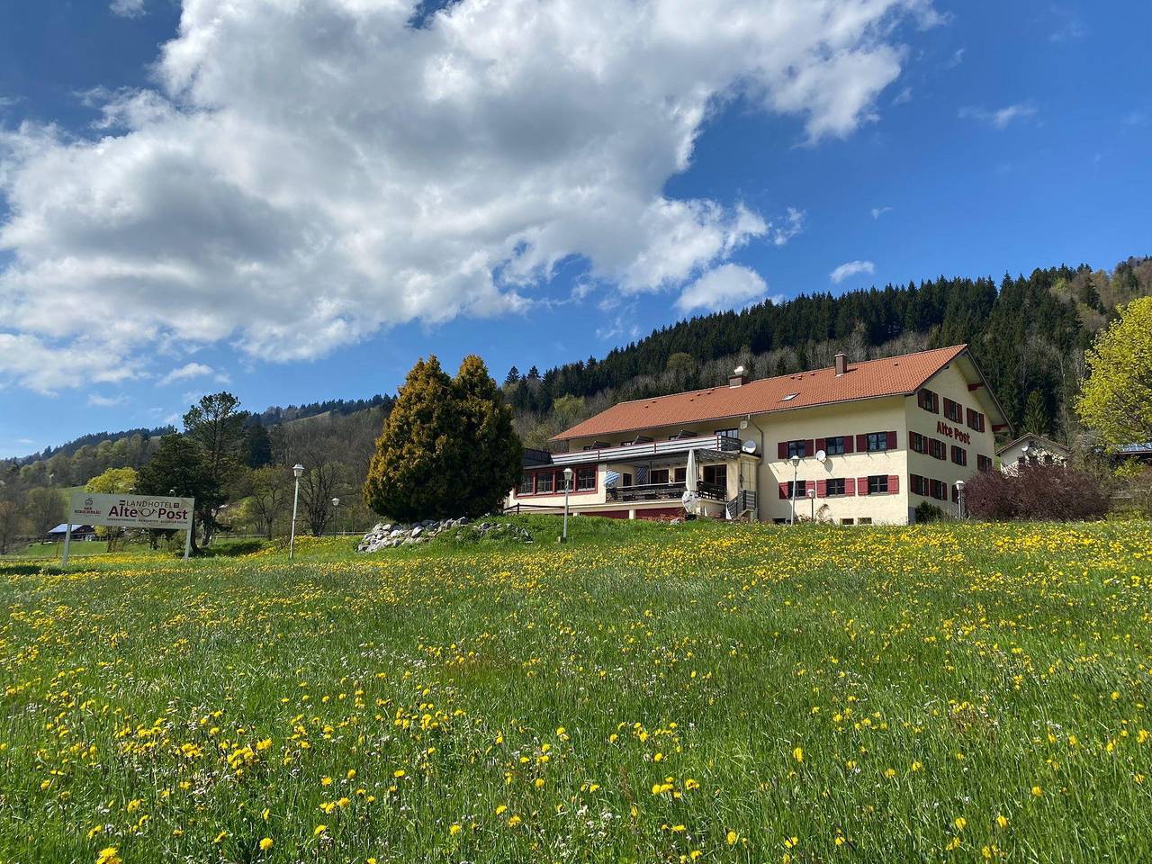 Landhotel Alte Post in Thalkirchdorf, Oberstaufen