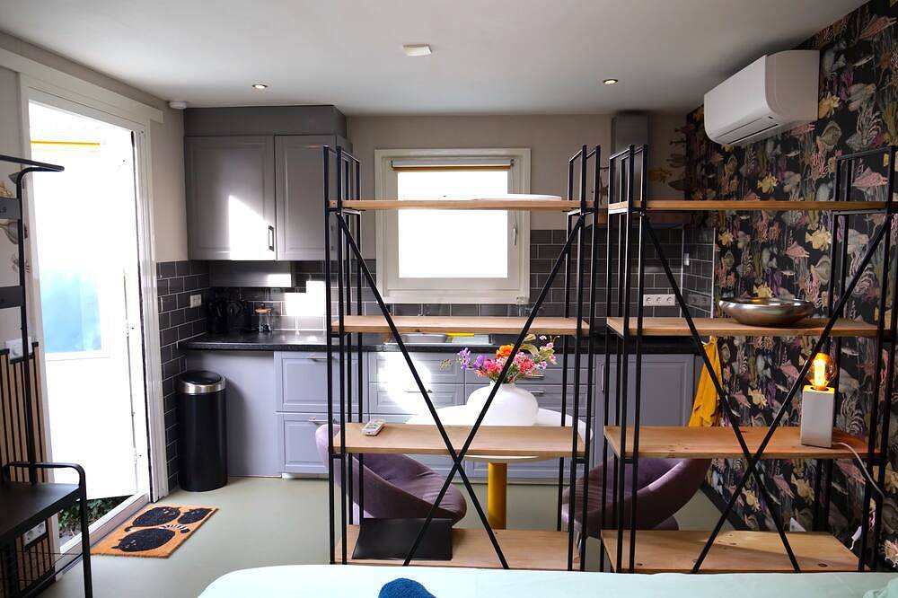 Entire apartment, Cozy guesthouse with private garden and free parking in Rotterdam, South Holland