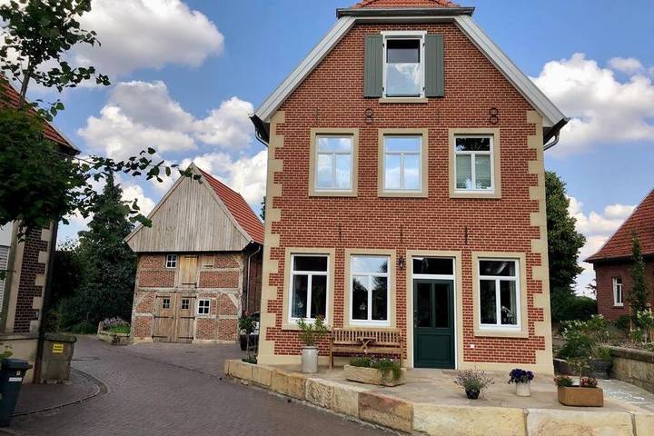 Ferienwohnung für 4 Personen, mit Terrasse und Garten sowie Ausblick in Ohne