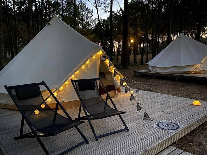 Por el Parque De Campismo São Miguel - Zelt 2 personen - Bell Tent in São Teotónio, Costa Alentejana