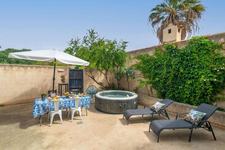 Casa rural para 6 personas, con jardín en Villafranca de Bonany - 3