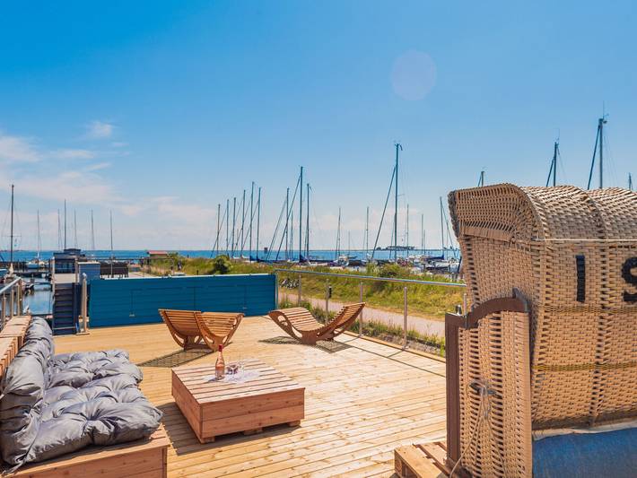 Hausboot für 5 Personen, mit Seeblick und Ausblick sowie Terrasse, kinderfreundlich in Schleswig-Holstein - 4