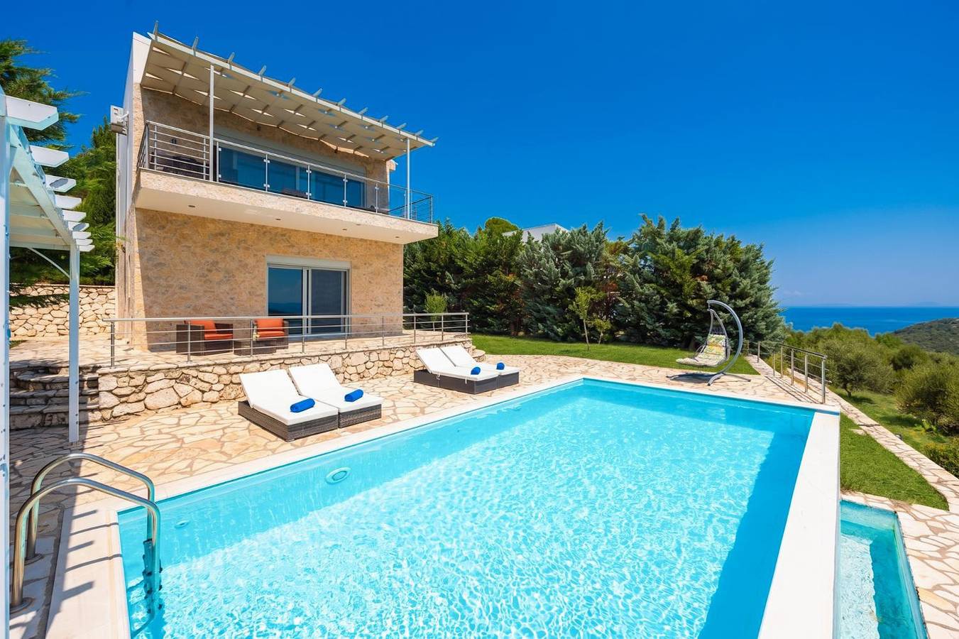 Villa Sapfo in Syvota (Lefkada), Greece