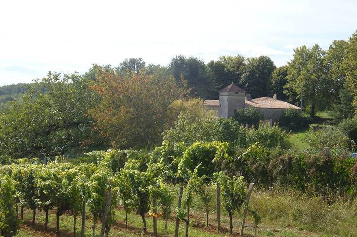 Location de vacances pour 6 personnes, avec jardin, animaux acceptés à Saint-Aubin-de-Branne