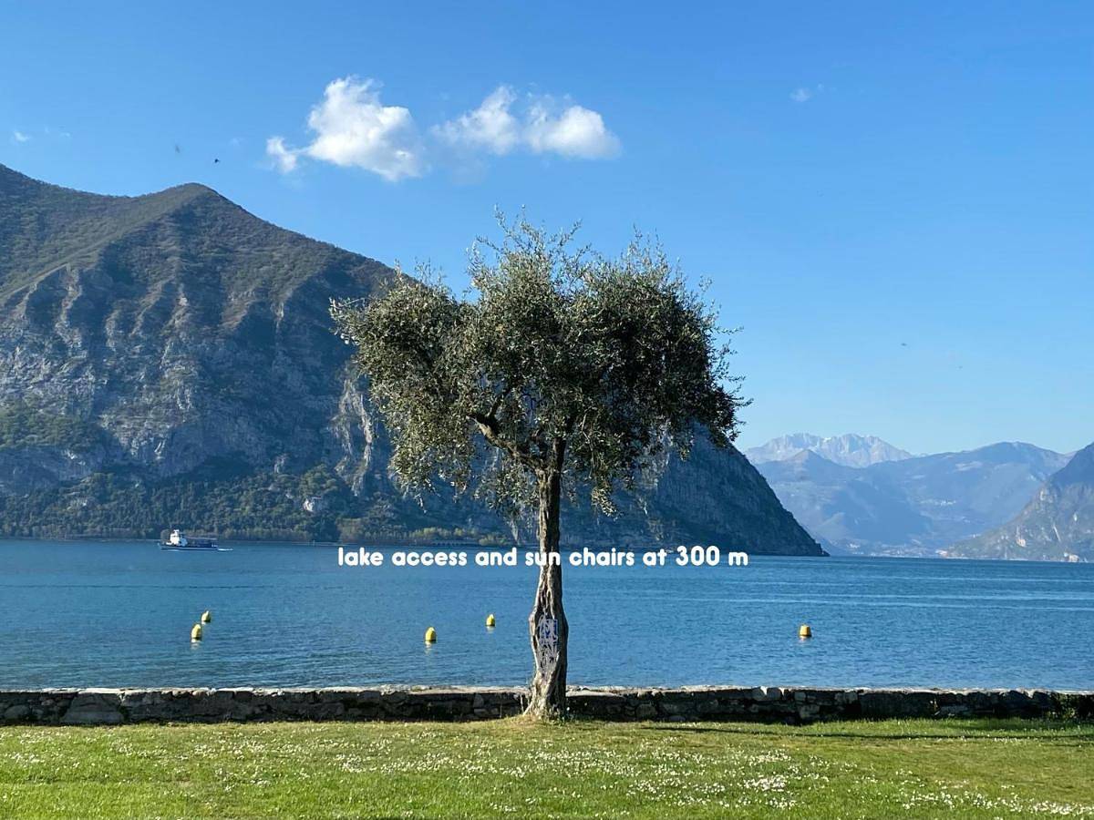 Ganze Wohnung, Holiday home Punta D'Oro with garden, parking place and lake access at 300 m in Iseo, Gemeinde Iseo