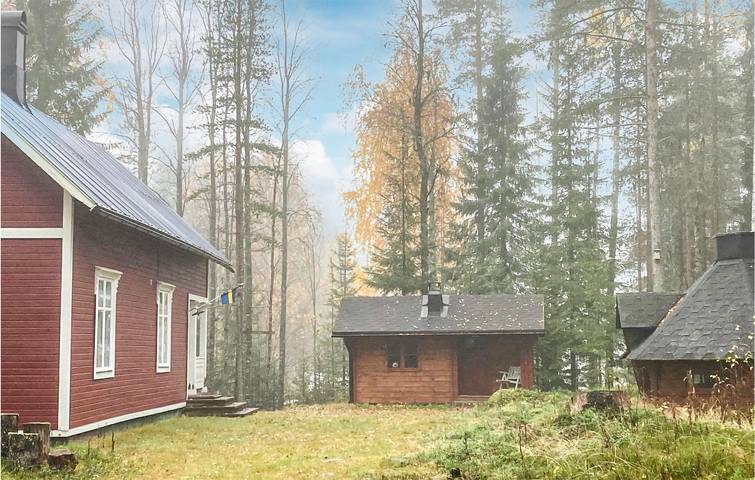 Chalet für 8 Personen, mit Terrasse und Garten sowie Sauna in Lappland (Schweden)