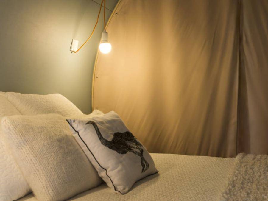 Camping Le Mas de Reilhe - Bungalow toilé 4 personnes - Coco Sweet (sans sanitaires) in Crespian, Région de Nîmes