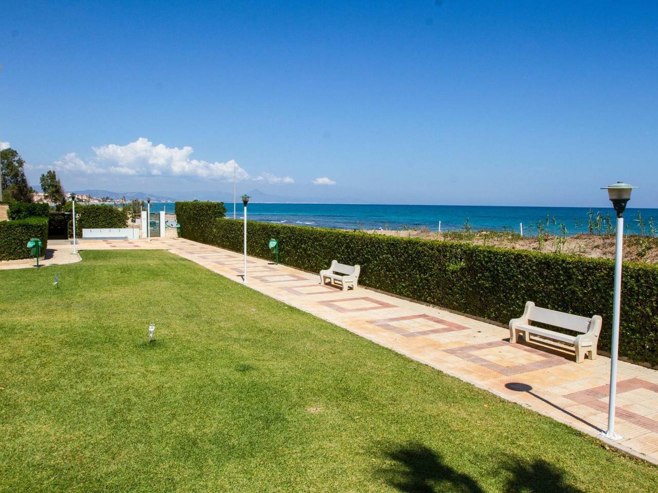 Geheel appartement, Erste Strandlinie, Wifi und Heizung in Dénia, Costa Blanca