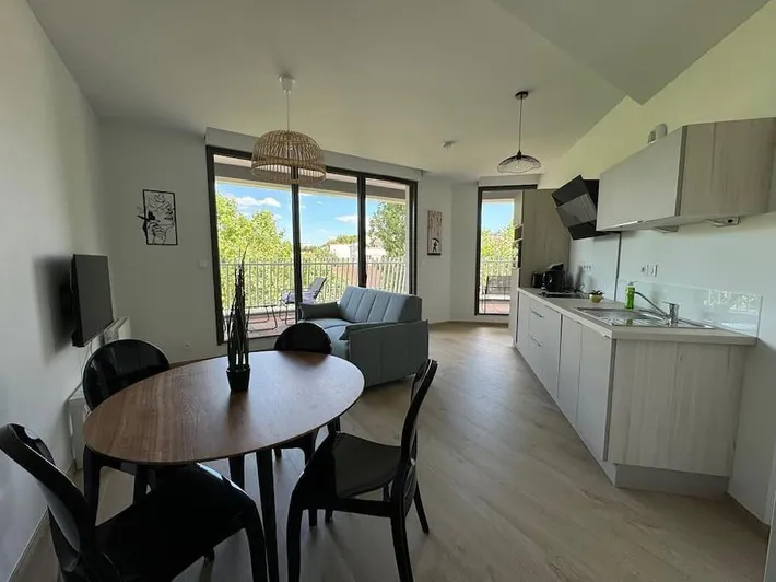 Appartement de vacances pour 4 personnes, avec vue et balcon - 1