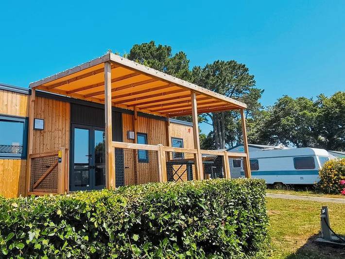 Camping La Mer Blanche  - Mobilheim 6 personen - Presta+Tv + Klima in Bénodet, Côte de Cornouaille