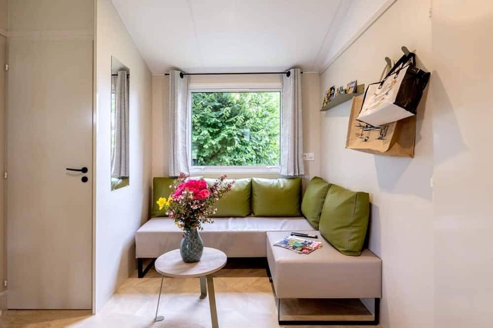 Zecamping 3* chiens acceptés jacuzzi mobil-home Tv Bbq 27m2 4 pers in Pordic, Côte de Goëlo