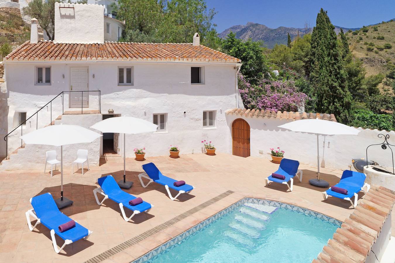 The Little Well: Private Pool, Sleeps2, Views in Frigiliana Road, Frigiliana
