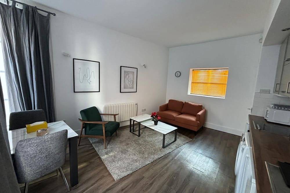 Geheel appartement, Central 2-Bed Apartment Steps from Temple Bar – Walk to Pubs & Restaurants! in Temple Bar, Dublin
