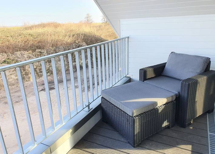 Ferienhaus für 6 Personen, mit Balkon und Terrasse sowie Sauna in Schillig