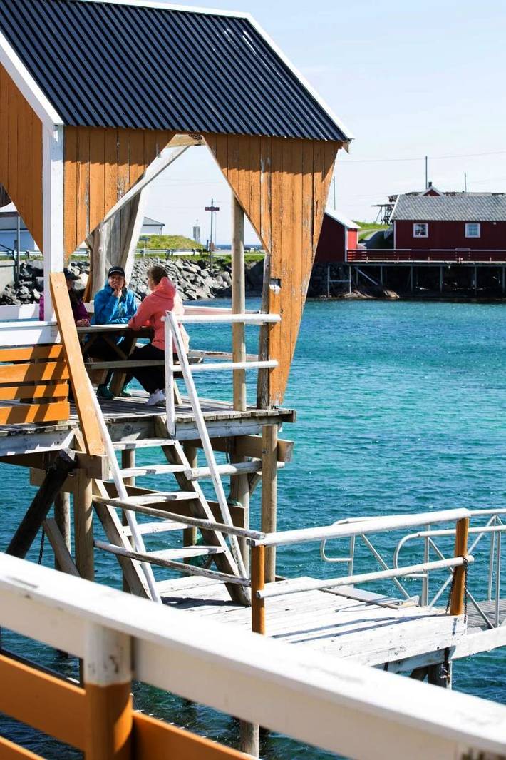 Chalet für 6 Personen, mit Terrasse und Ausblick auf den Lofoten - 4