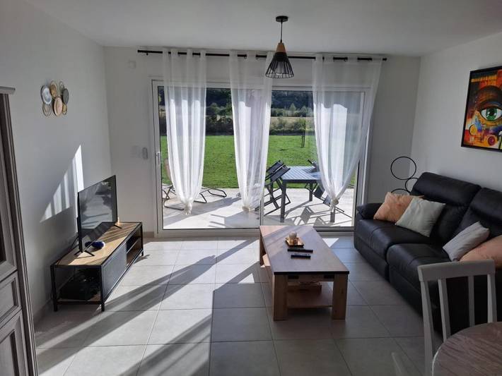 Maison de vacances pour 6 personnes, avec jardin ainsi que terrasse et vue