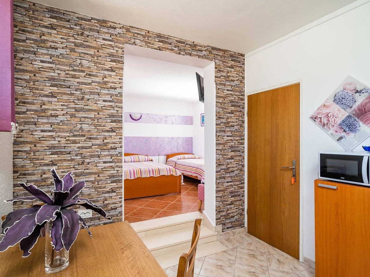 Ganze Wohnung, Apartmentstudio f�r 3 Personen in Lumbarda, Korcula