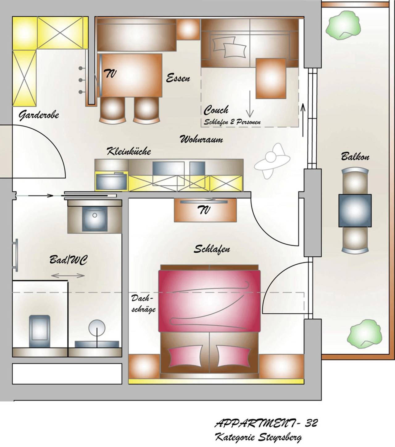 Hotel für 4 Personen mit Garten in Hinterstoder-Höss, Hinterstoder