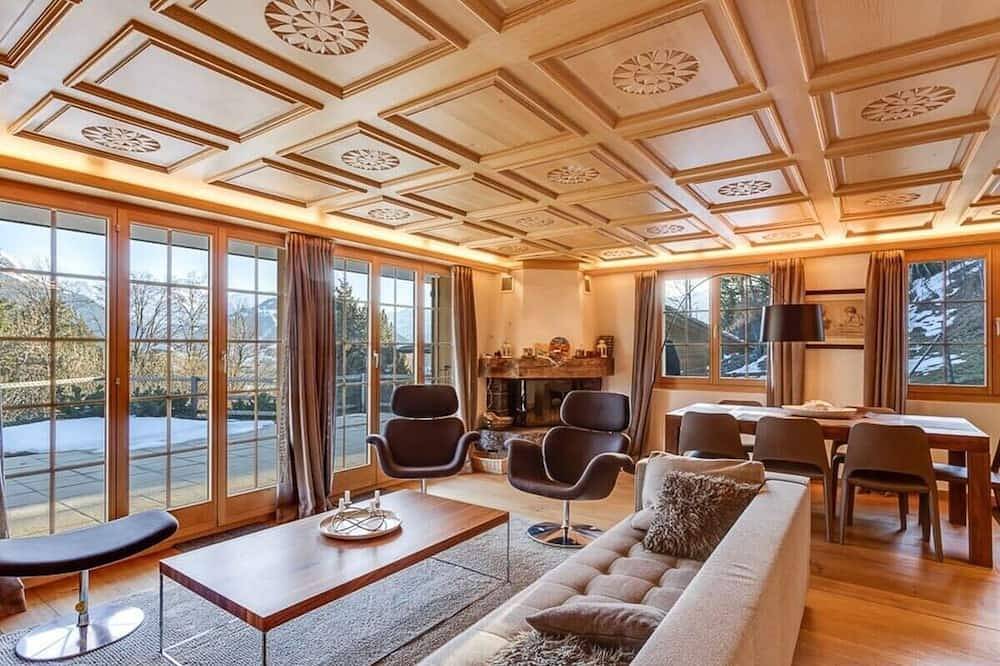 Ganze Wohnung, Luxuriöse Wohnung mit Whirlpool & Sauna in Saanenmöser, Saanen