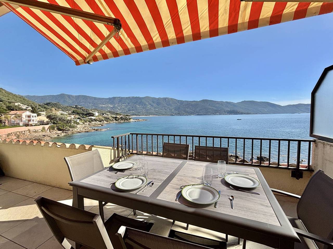 Appartamento intero, Apartment with stunning sea view - 4 guests in Casaglione, Ajaccio e dintorni