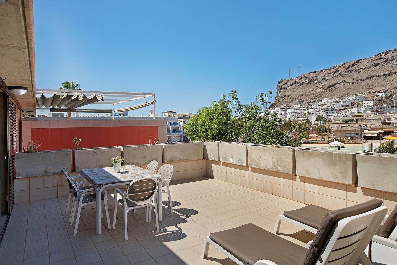 Casa de vacaciones "Ca Luis" con vistas a la montaña, jardín y Wi-Fi in Puerto de Mogan, Lomo Quiebre