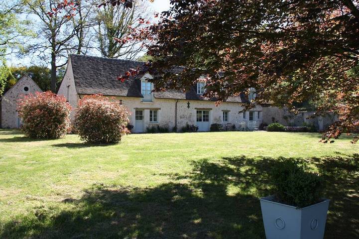 Maison de vacances pour 10 personnes, avec Terrasse ainsi que Jardin et Sauna à Langeais