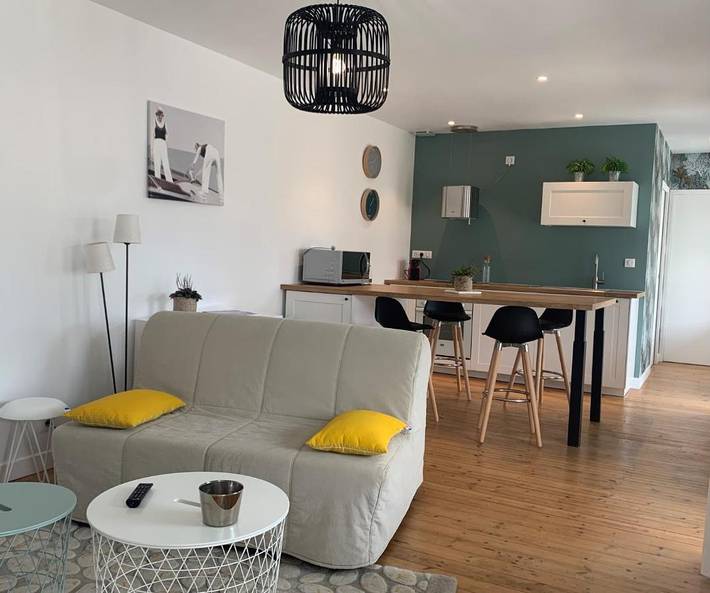 Location de vacances pour 2 personnes, avec jardin à Donville-les-Bains - 2