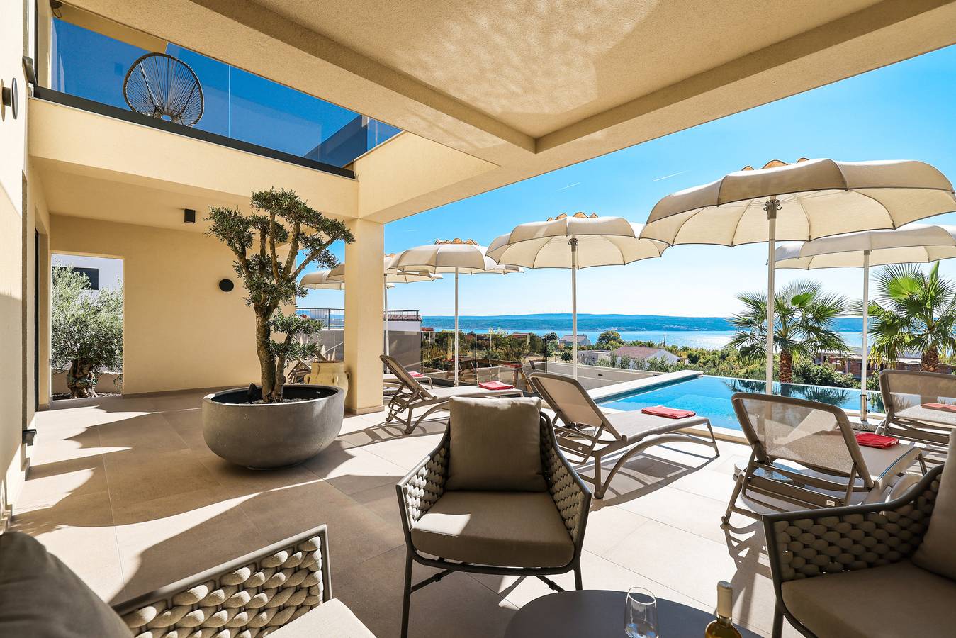 Luxusvilla Nuova mit beheiztem Pool in Maslenica, Zadar