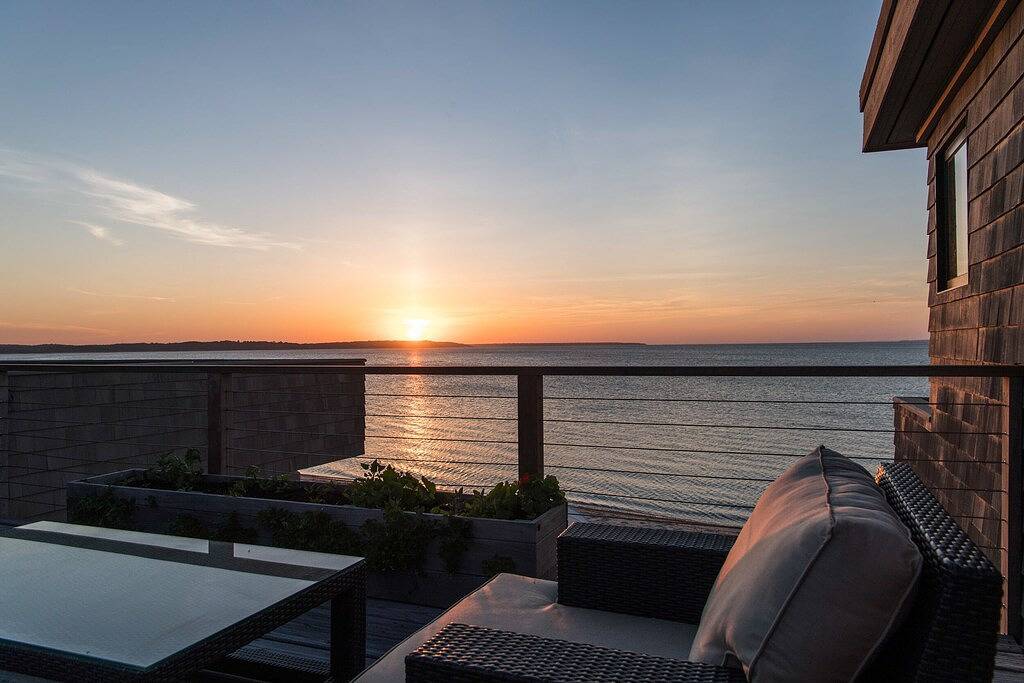 Amagansett Haus am unberührten Privatstrand in Napeague, North Fork