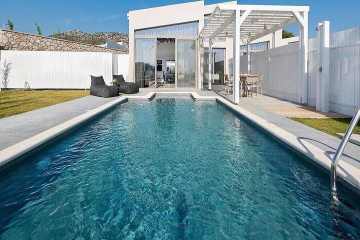 Ferienhaus für 15 Personen, mit Balkon in Afantou