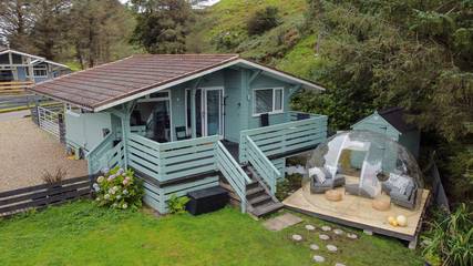 Lodge für 4 Personen, mit Garten, mit Haustier in Schottland