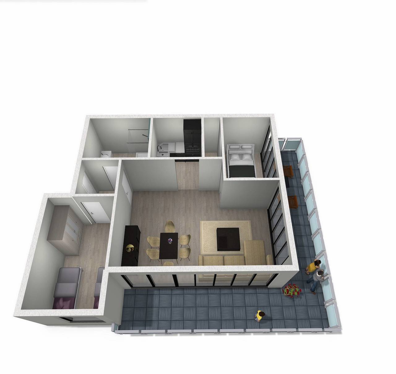 Apartamento vacacional entero, Nordseepanorama 212 in Döse, Cuxhaven