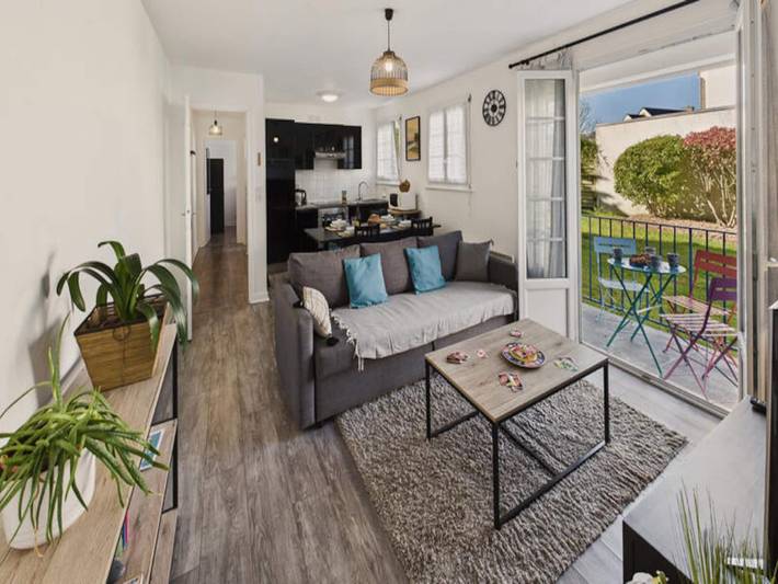 Appartement de vacances pour 4 personnes, avec balcon