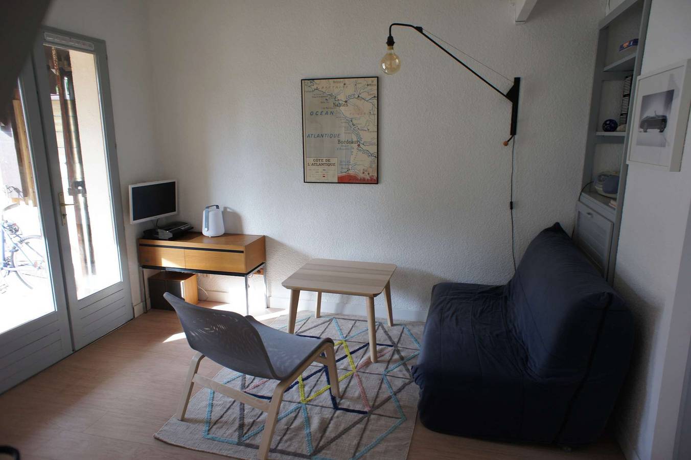 Ganze Ferienwohnung, 45 qm Reihenhäuser mit 26qm Terrasse  neben Strand und Geschäften in Biscarrosse Plage, Biscarrosse