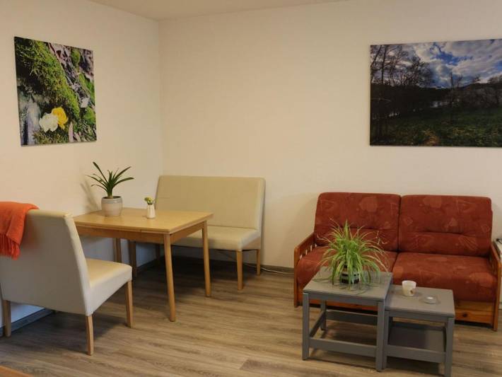 Ferienwohnung für 5 Personen, mit Terrasse und Garten