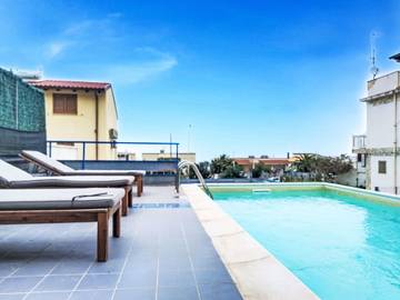 Villa per 8 Persone in Alcamo Marina, Alcamo, Foto 1