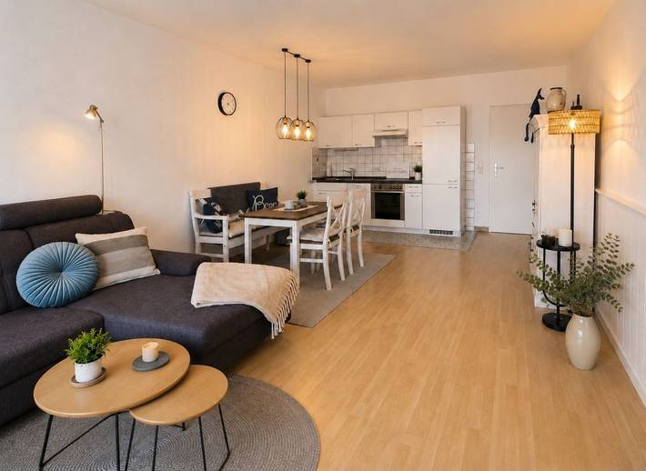 Ganze Wohnung, Gemütliches Appartement mit Sonnenterrasse – zentral & strandnah in Wyk auf Föhr (Stadt), Wyk auf Föhr