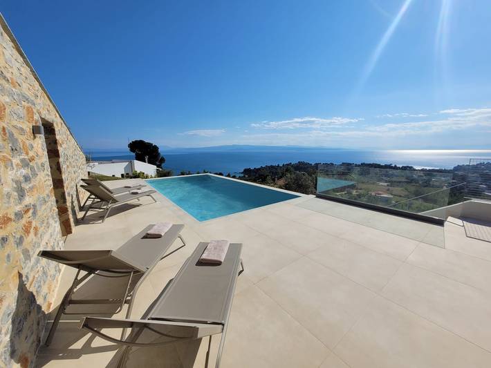 Casa vacanza per 6 persone, con Vista oceano e Balcone nonché Terrazza e Giardino a Skiathos
