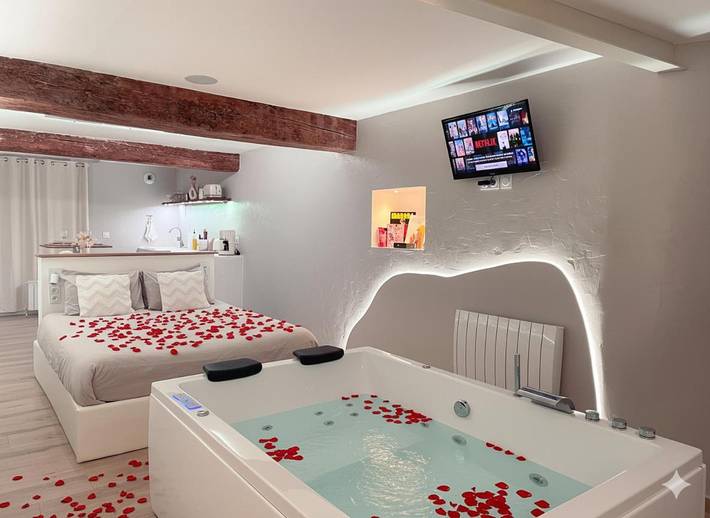 Appartement de vacances pour 2 personnes, avec jacuzzi