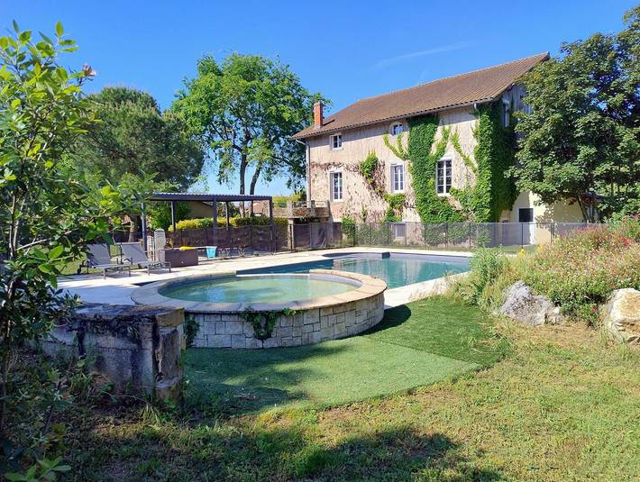 Chambre d’hôte pour 2 personnes, avec jardin, animaux acceptés