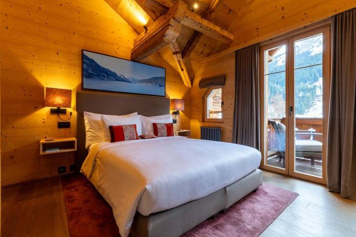 Hôtel pour 2 personnes, avec Terrasse et Vue à Rougemont - 3