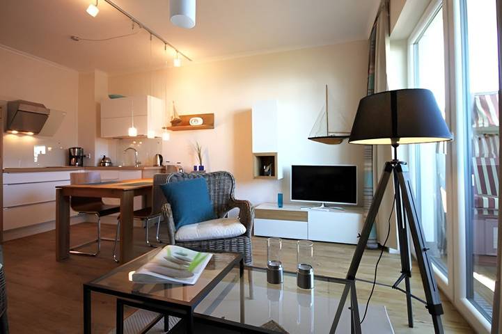 Ferienwohnung für 2 Personen, mit Balkon in Börgerende-Rethwisch