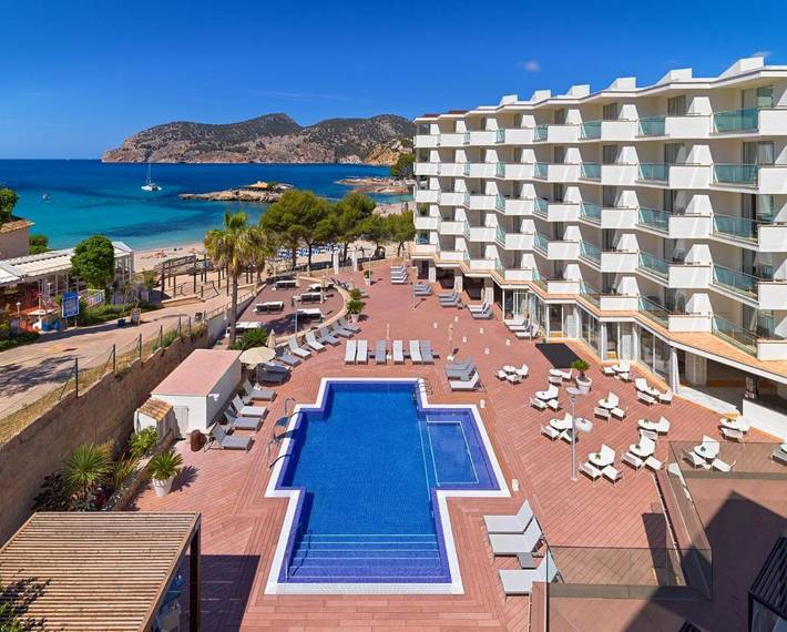 Hotel für 2 Personen, mit Balkon und Terrasse sowie Whirlpool und Pool in Camp de Mar