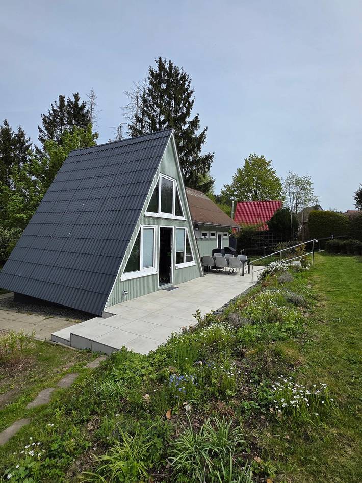 Ferienhaus für 4 Personen, mit Terrasse und Garten in Wolfshagen