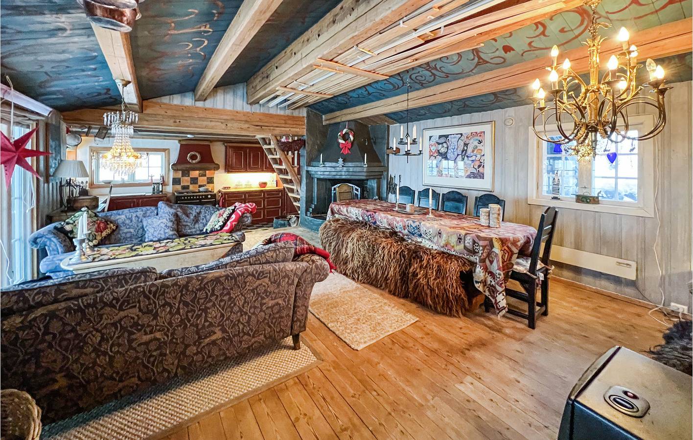 Ferienhaus für 8 Personen mit Garten in Vang