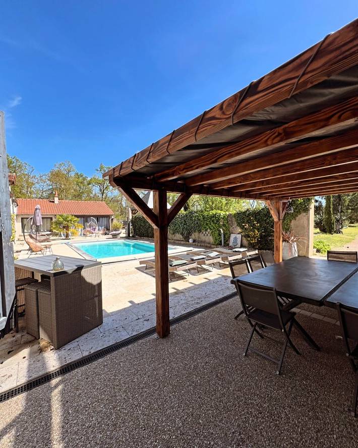 Gîte pour 14 personnes, avec jacuzzi et jardin ainsi que piscine et terrasse, animaux acceptés dans le Loir-et-Cher - 3