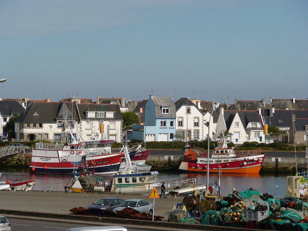 Maison spacieuse et lumineuse face au port de pêche du Guilvinec in Guilvinec, Côte de Cornouaille
