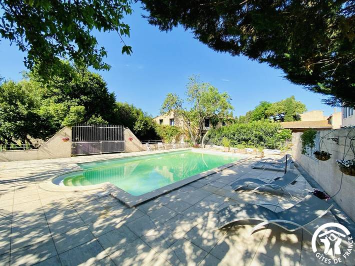 Gîte pour 6 personnes, avec piscine et jardin à Moux - 2