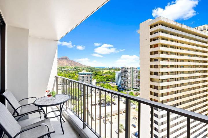 Ferienwohnung für 4 Personen, mit Balkon und Pool sowie Ausblick - 1
