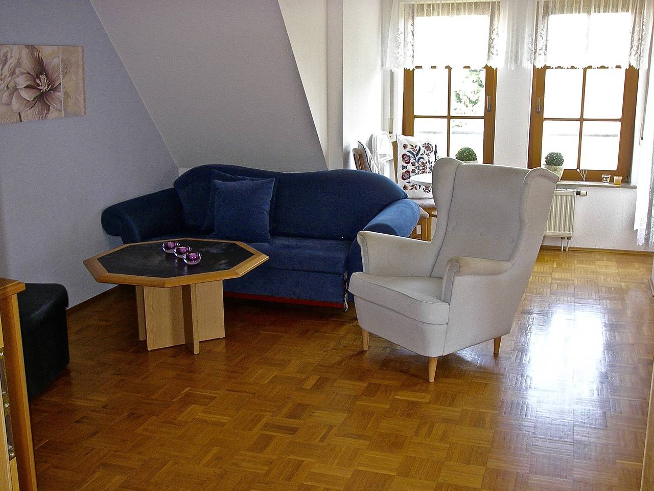 Ganze Ferienwohnung, Haus Gänseried - Haus Gänseried Ferienwohnung Nr. 6, 1 Schlafzimmer, max. 4 Personen in Bodman-Ludwigshafen, Obersee (Bodensee)